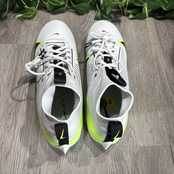 Nike Vapor Edge Pro 360 2 Football Cleats Grey Green DA5456-004 Size 15